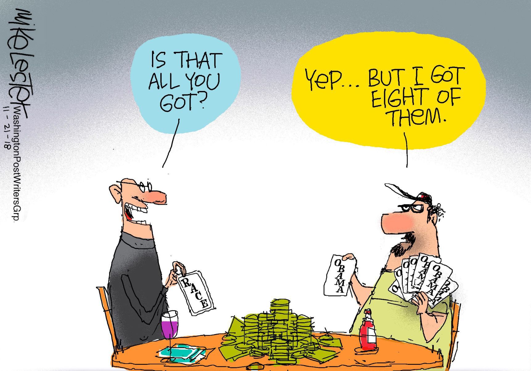 Mike Lester cartoon